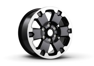 Ford Ranger Wheel Kit - Ford Racing - 18x8in w/TPMS - Gloss Black w/ Machined Face - `19-`25